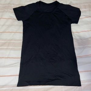 Black Lululemon Swiftly Tech Tee